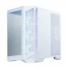 Zalman D50 caixa de PC ATX Mid Tower, 3x 120mm ventoinhas, branco