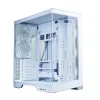 Zalman D50 caixa de PC ATX Mid Tower, 3x 120mm ventoinhas, branco