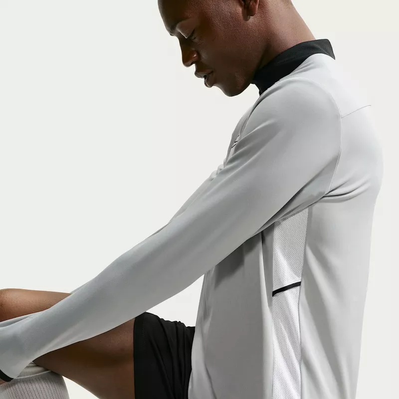Nike Dri-Fit Academy 25 Drill Top homem Sweatshirt cinzento FZ9767 012 M
