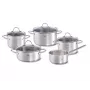Conjunto de 5 panelas Fissler Palermo