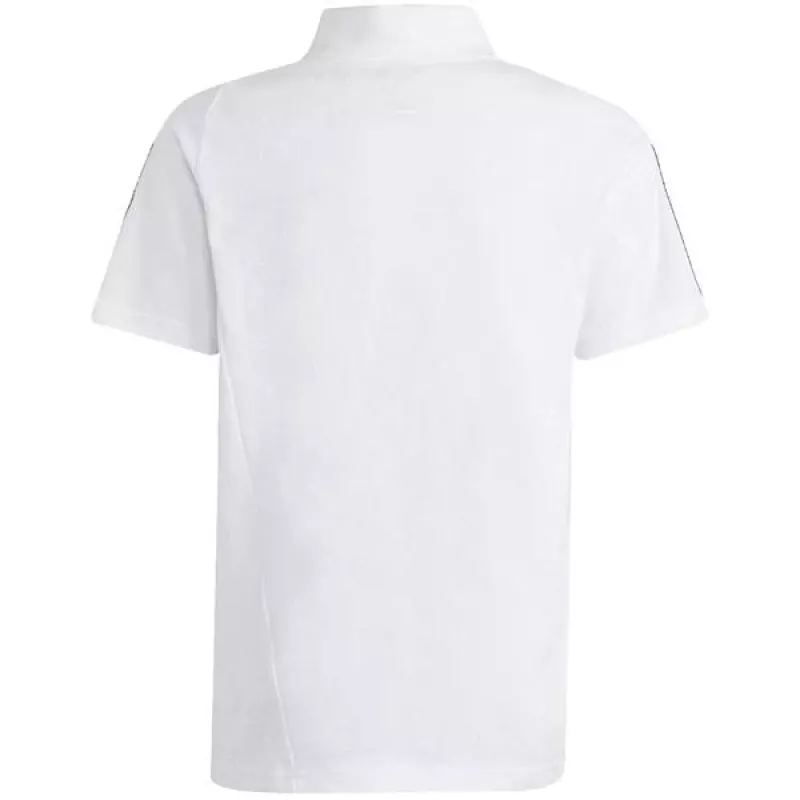T-shirt adidas Tiro 23 Competition Cotton para criança branca IC4576 140cm