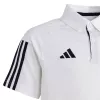 T-shirt adidas Tiro 23 Competition Cotton para criança branca IC4576 140cm