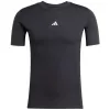 T-shirt de manga curta adidas Techfit homem preto JP4674 2XL