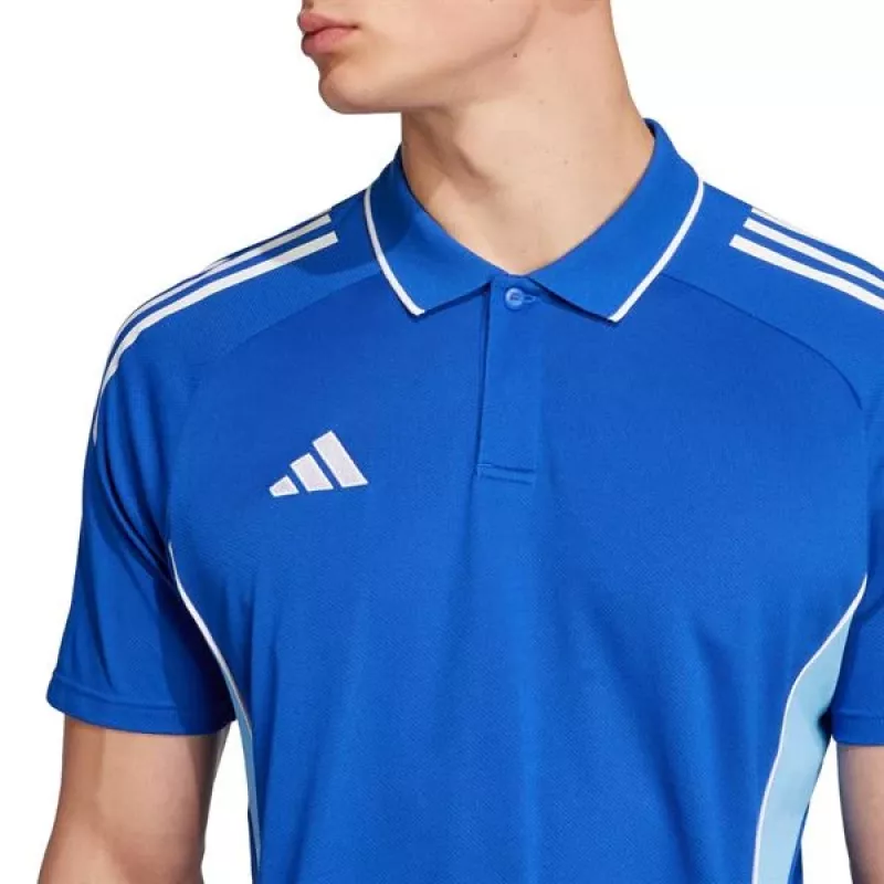 Polo adidas Tiro 25 Competition homem azul JY1803 2XL