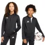 Sweatshirt de treino adidas Entrada 26 para criança preto JZ6608 140cm