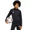 Sweatshirt de treino adidas Entrada 26 para criança preto JZ6608 140cm