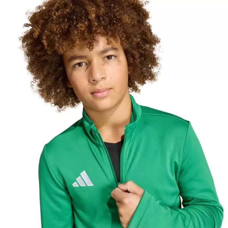 Sweatshirt de treino adidas Entrada 26 Track criança verde JZ6613 164cm