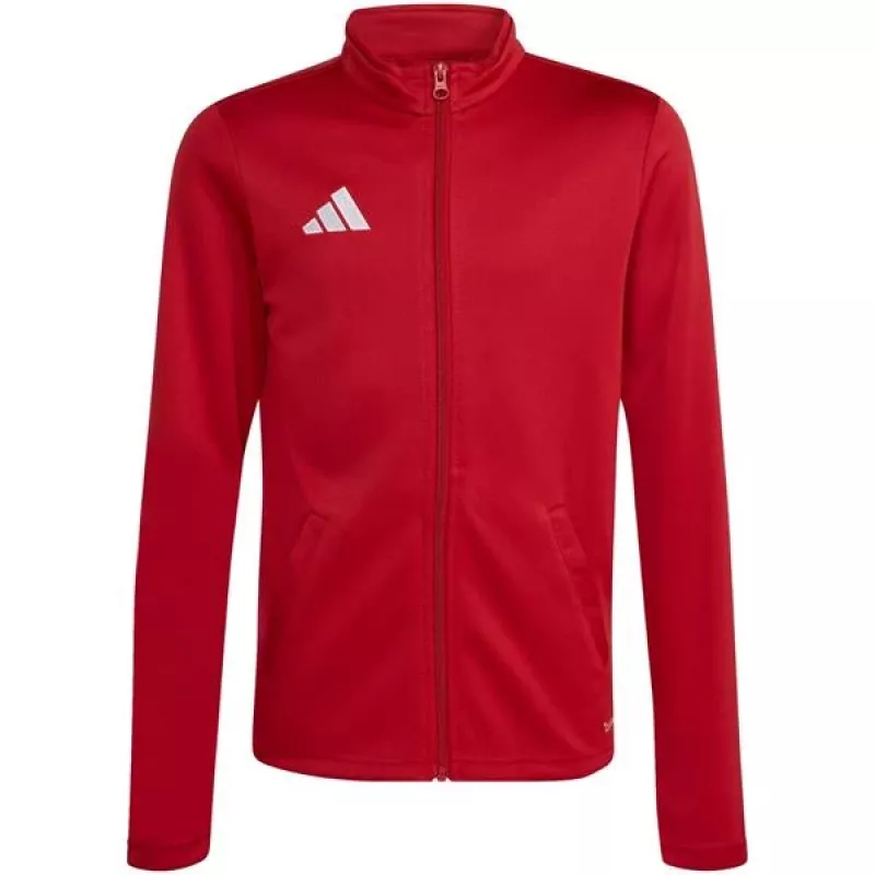 Casaco de treino adidas Entrada 26 para criança vermelho JZ6612 140cm