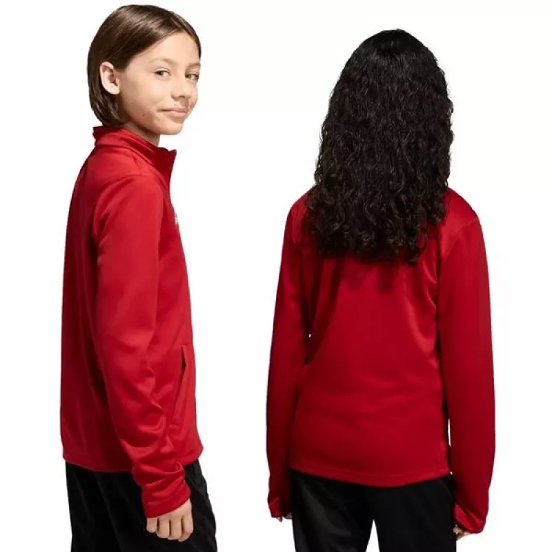 Casaco de treino adidas Entrada 26 para criança vermelho JZ6612 140cm