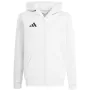 Sweatshirt com fecho adidas Entrada 26 Full Zip criança branco KH1783 116cm