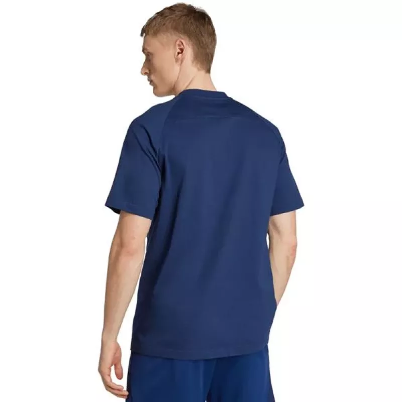 T-shirt adidas Tiro 25 Tee Travel homem azul-marinho JY5949 M