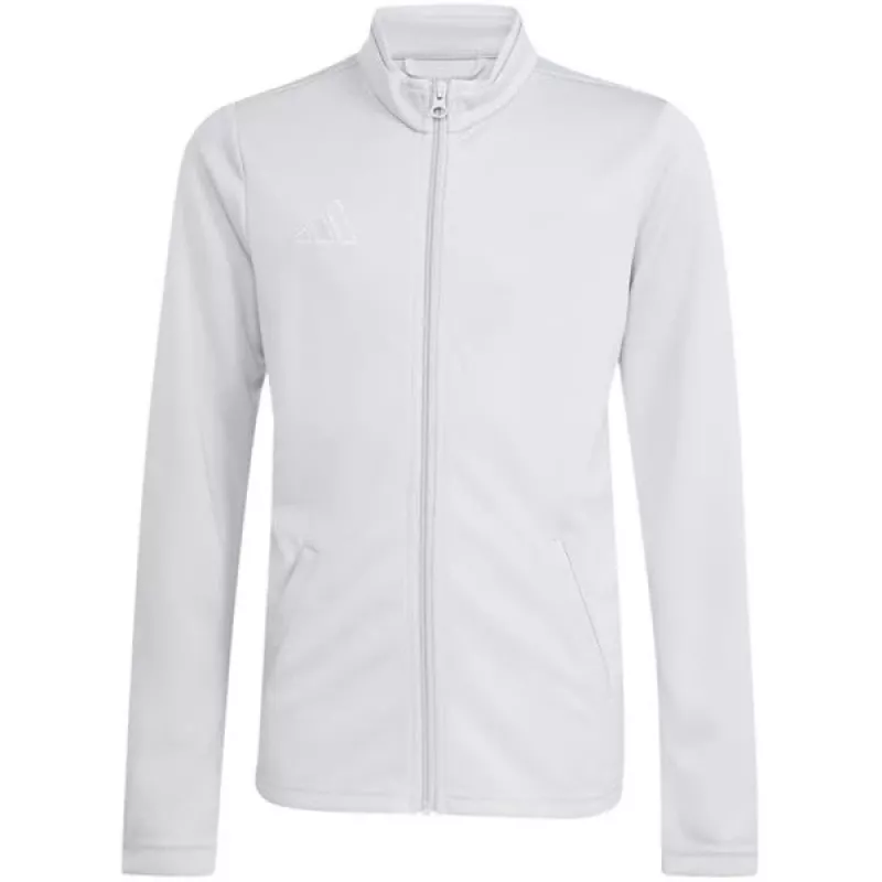 Sweatshirt de treino adidas Entrada 26 para criança cinzento-claro JZ6610 116cm
