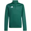 Sweatshirt de treino adidas Entrada 26 criança verde KE9825 164cm