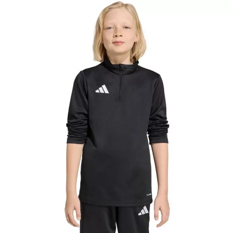 Sweatshirt de treino adidas Entrada 26 criança preto JZ6630 116cm