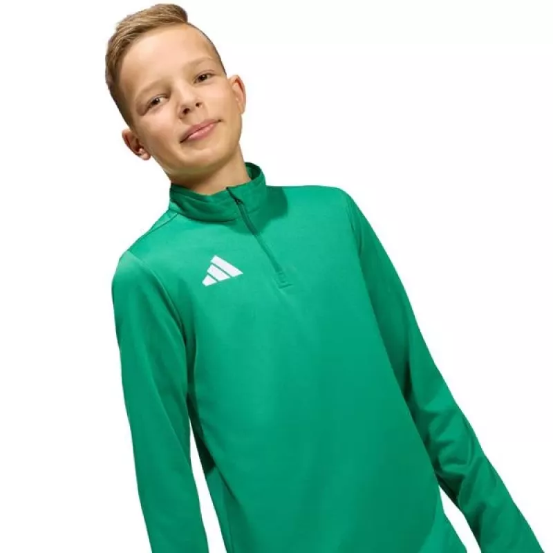 Sweatshirt de treino adidas Entrada 26 criança verde JZ6632 116cm