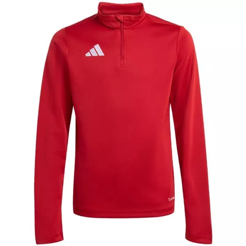 Sweatshirt de treino adidas Entrada 26 criança vermelho JZ6636 116cm