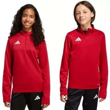 Sweatshirt de treino adidas Entrada 26 criança vermelho JZ6636 152cm