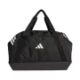 Saco adidas Tiro Duffle Medium com compartimento inferior preto JY7943