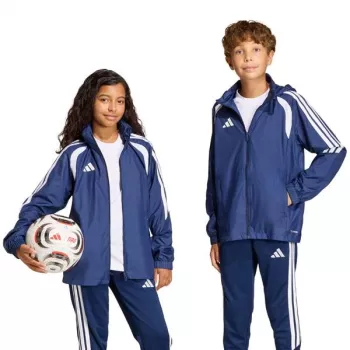 Casaco corta-vento adidas Tiro 26 League criança azul-marinho JY9725 164cm