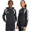 Sweatshirt com capuz e fecho completo adidas Tiro 26 League criança preto KF3324 164cm