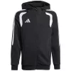 Sweatshirt com capuz e fecho completo adidas Tiro 26 League criança preto KF3324 164cm