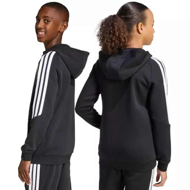 Sweatshirt com capuz e fecho completo adidas Tiro 26 League criança preto KF3324 164cm