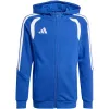 Sweatshirt com capuz e fecho completo adidas Tiro 26 League criança azul KF9102 140cm