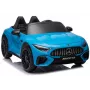 Carro a bateria Mercedes AMG SL63 pintado de azul