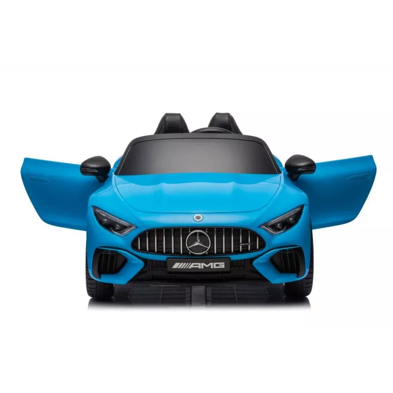 Carro a bateria Mercedes AMG SL63 pintado de azul