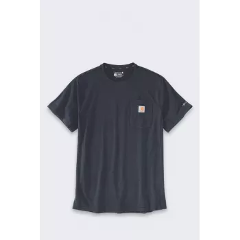 T-shirt Carhartt Force Midweight com bolso azul-marinho