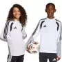 Sweatshirt de treino adidas Tiro 26 Competition Top criança branco-cinzento KA7577 164cm