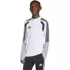 Sweatshirt de treino adidas Tiro 26 Competition Top criança branco-cinzento KA7577 164cm