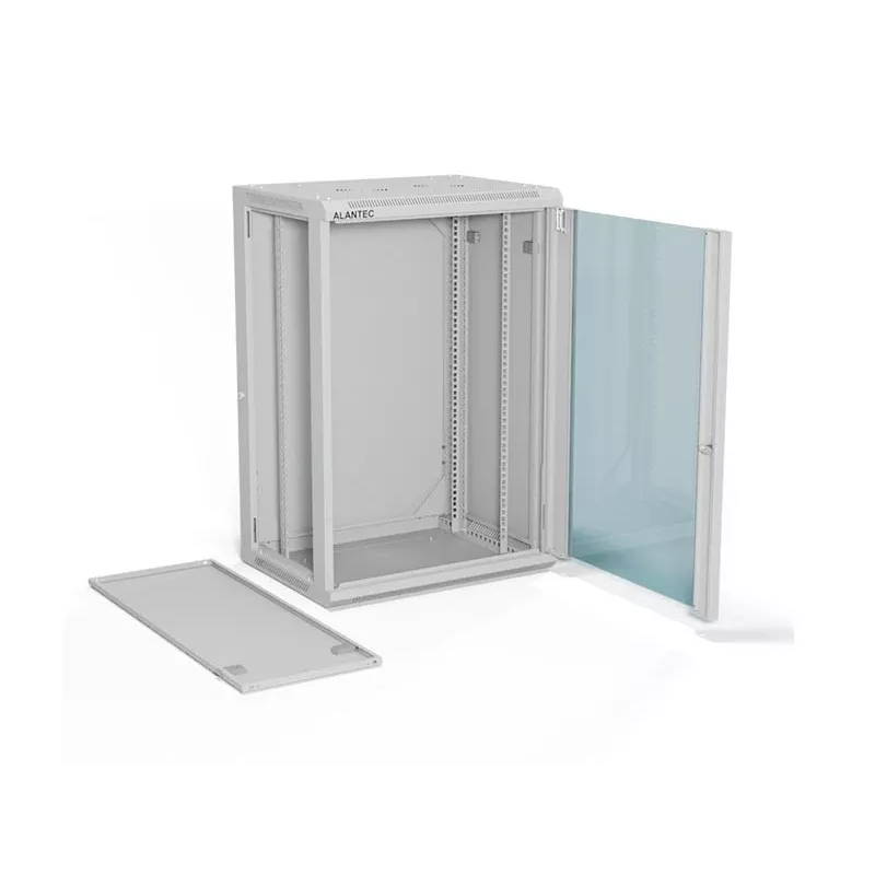 Armário de parede A-LAN ALANTEC 19 18U 600x450, cinzento