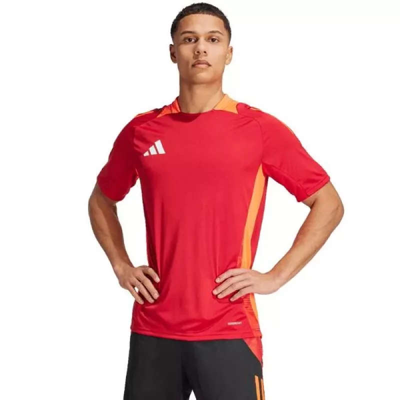 T-shirt de treino adidas Tiro 24 Competition homem vermelho IS1658 XL