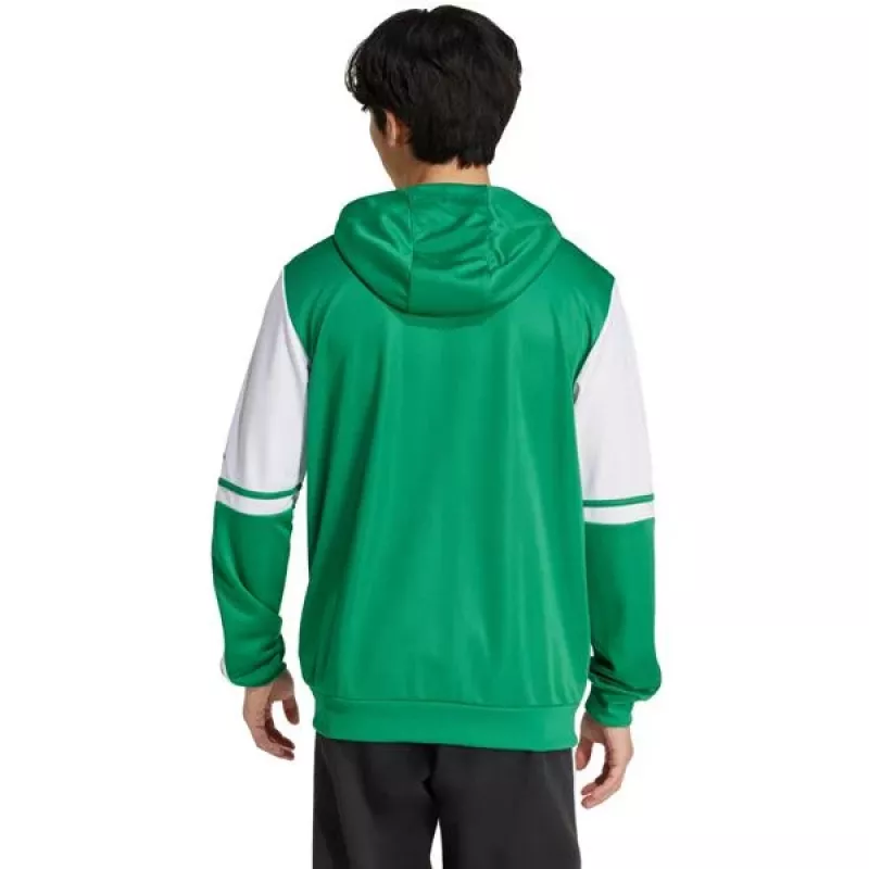 Sweatshirt de homem adidas Squadra 25 Hoody verde e branco JP3164 M