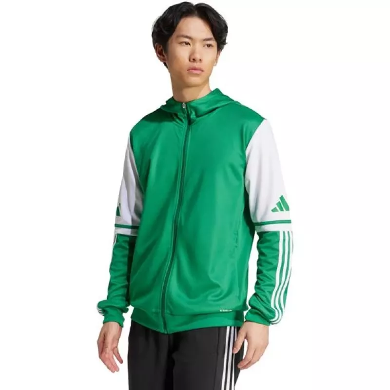 Sweatshirt de homem adidas Squadra 25 Hoody verde e branco JP3164 M