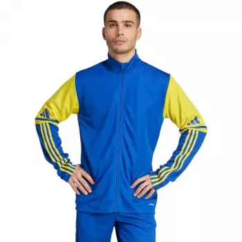 Sweatshirt de treino de homem adidas Squadra 25 azul-amarelo JP3153 XL