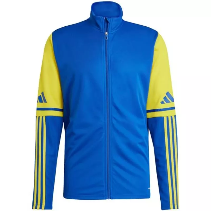 Sweatshirt de treino de homem adidas Squadra 25 azul-amarelo JP3153 XL