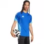 T-shirt de treino de homem adidas Tiro 25 Competition azul JI6573 XL