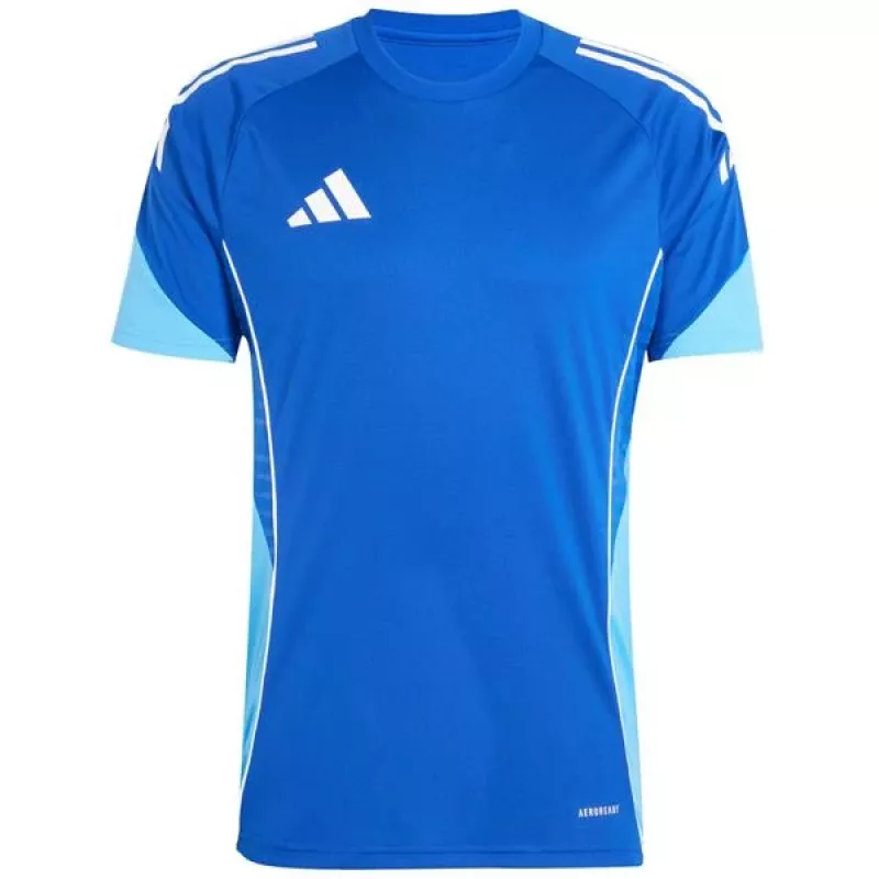 T-shirt de treino de homem adidas Tiro 25 Competition azul JI6573 XL