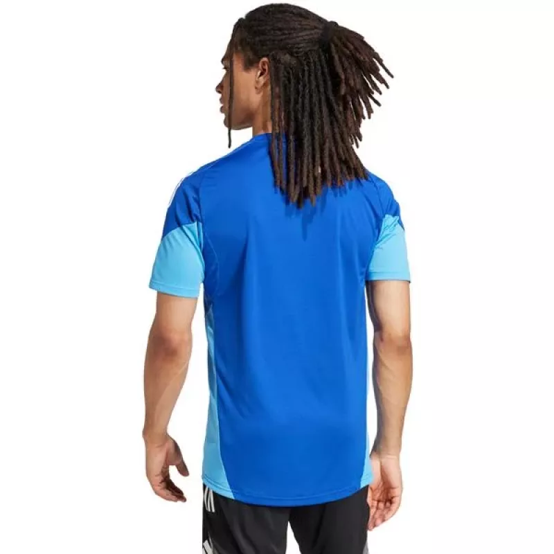 T-shirt de treino de homem adidas Tiro 25 Competition azul JI6573 XL
