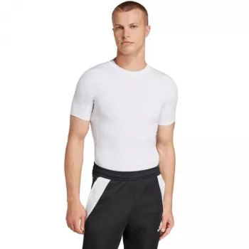 T-shirt de manga curta de homem adidas Techfit branco JP4675 M