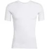 T-shirt de manga curta de homem adidas Techfit branco JP4675 M