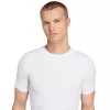 T-shirt de manga curta de homem adidas Techfit branco JP4675 M