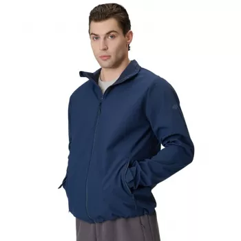 Casaco softshell homem 4F M548 azul-marinho 4FWSS26TSOFM548 31S L