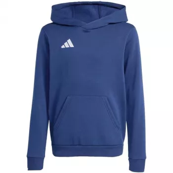 Sweatshirt com capuz adidas Entrada 26 criança azul-marinho JZ6567 128cm