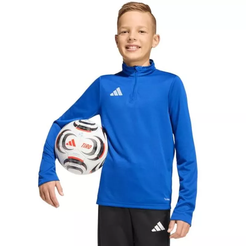 T-shirt de treino adidas Entrada 26 criança azul JZ6631 116cm