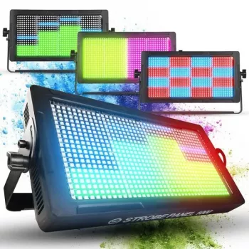 Iluminação estroboscópica LIGHT4ME STROBE PANEL 1000 RGB