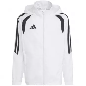 Casaco de vento adidas Tiro 26 League criança branco JY9722 152cm