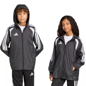 Casaco de vento adidas Tiro 26 League criança preto JY9726 140cm